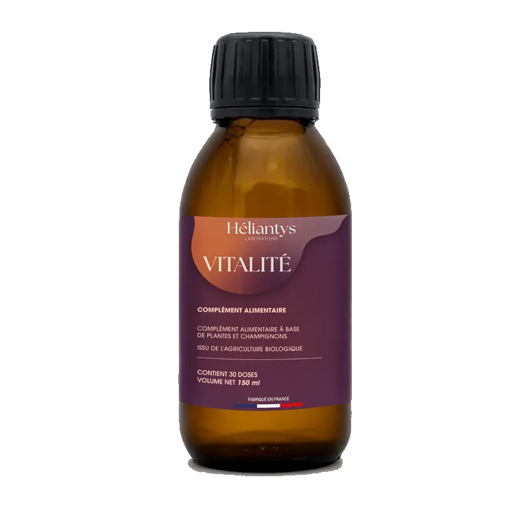 Flacon Vitalité — complément alimentaire Héliantys